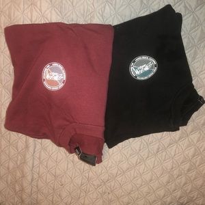 Two stussy sweat shirts